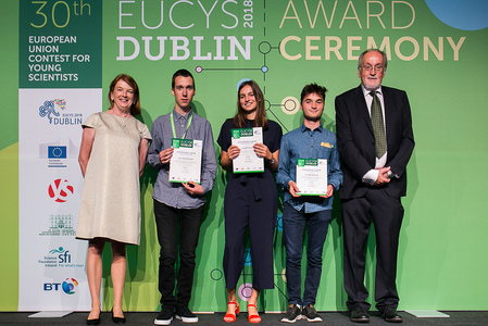 Cérémonie de remise de prix EUCYS