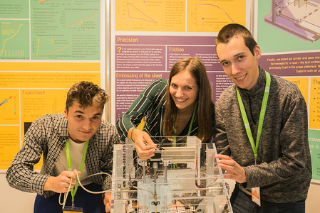 Stand Eyeprint à EUCYS, 2018