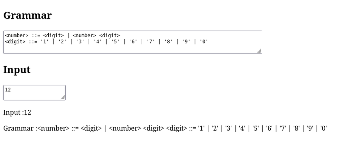 Interactive inputs