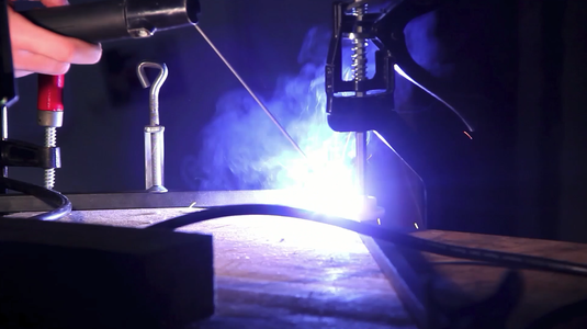 Soudage du cadre en acier